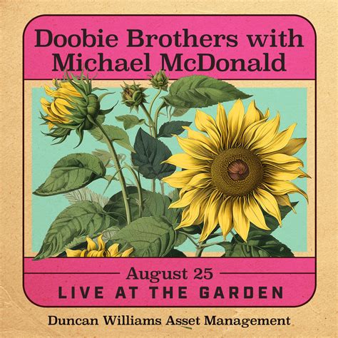 The Doobie Brothers with Michael McDonald 50th Anniversary Tour | Duncan Williams Asset Management