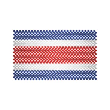 Costa Rica Flag Vector Costa Rica Flag Costa Rica Flag Png And