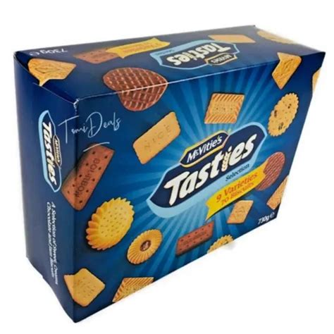 McVitie S Tasties Biscuits Assortment Selection Box 730g