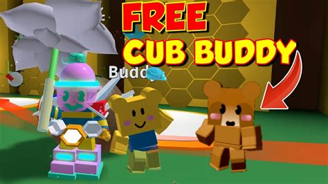 How To Get A FREE CUB BUDDY Skin In Bee Swarm Simulator NO ROBUX