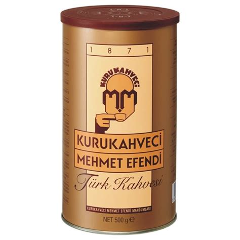 Kurukahveci Mehmet Efendi Türk Kahvesi Teneke 500 gr