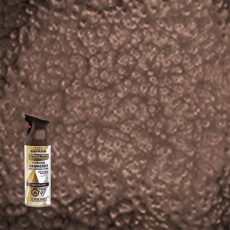 Rust-Oleum Universal Hammered Spray Paint in Burnished Amber, 340 G Aerosol | The Home Depot Canada