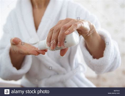Mature Woman Towel Bathroom Stock Photos Mature Woman Towel Bathroom Stock Images Alamy