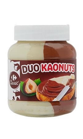 Pâte à tartiner Duo 400g Contenu