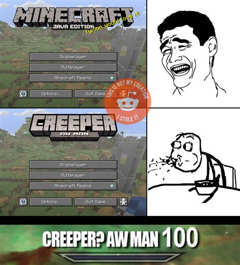 creeper? aw man : r/ComedyHitmen