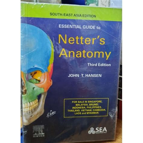 Essential Guide To Netter S Anatomy 3rd Ed Colored Shopee Philippines