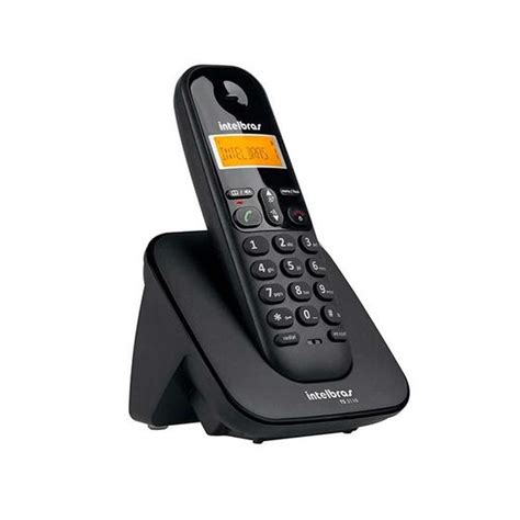 Telefone Sem Fio Intelbras Ts Preto Display Luminoso