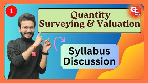 Quantity Surveying Valuation Syllabus Discussion By Gaurav Sir