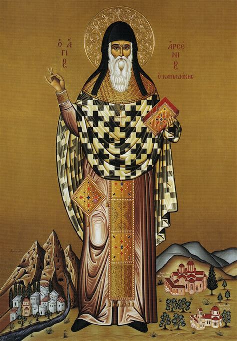 St Arsenios The Cappadocian Icon 2