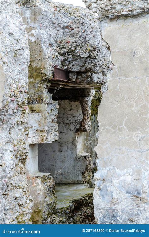 The Ruins Of The Liepaja City Fortress On The Coast Of The Baltic Sea