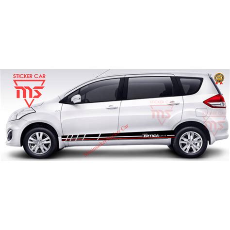 Jual Stiker Ertiga Sticker Mobil Suzuki Ertiga All New Ertiga Xl7 Sport