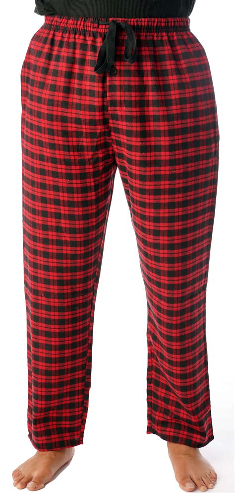 Followme Mens Flannel Pajamas Plaid Pajama Pants For Men Lounge