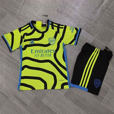 Camiseta Arsenal Away Ni O Kit Futboloo