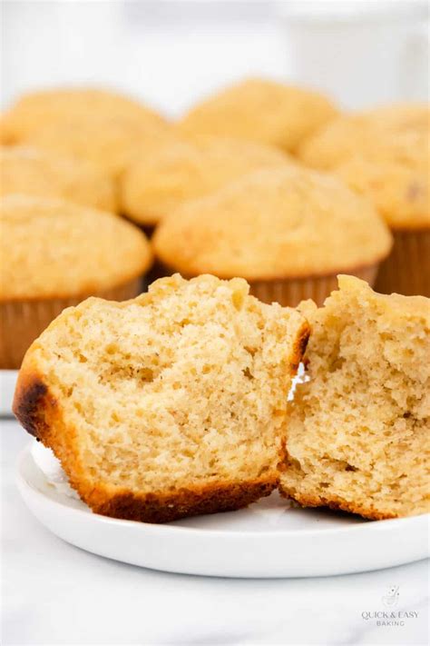 Easy Cake Mix Banana Muffins Quick And Easy Baking