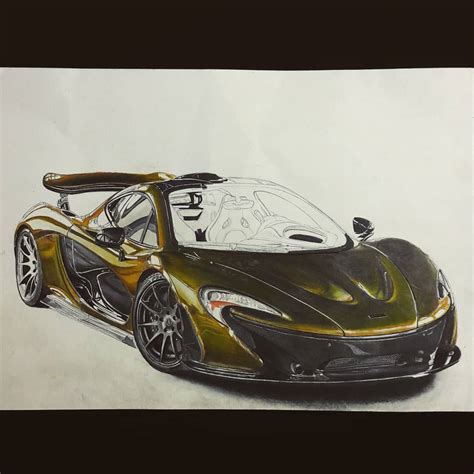 Как нарисовать макларен (Фотоинструкция) - drawpics.ru