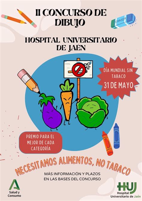 El Hospital de Jaén convoca el II Concurso de Dibujo con motivo del Día