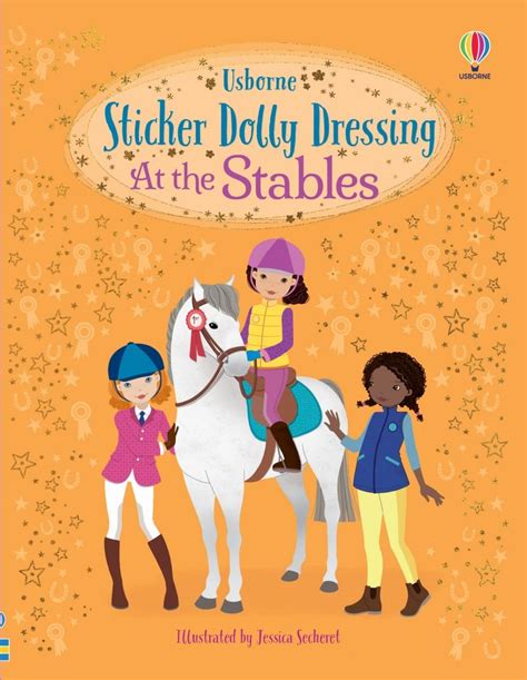 USBORNE Usborne Dolly Dressing At The Stables Sticker Book Books