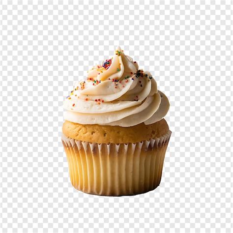 Premium Psd Transparent Cupcake