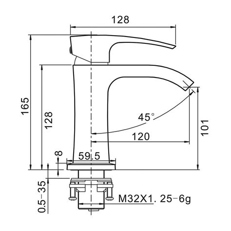Смеситель для раковины Gappo G07-9 G1007-9