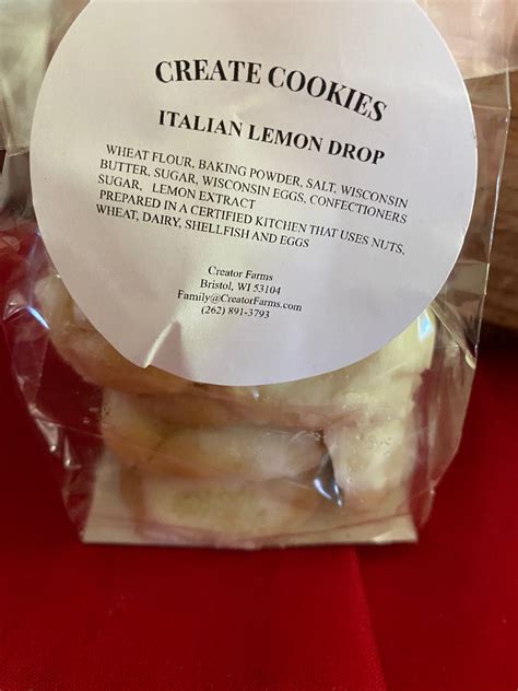 Italian Lemon Drops Creator Farms