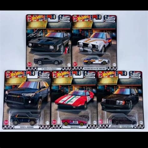 Jual HOT WHEELS BOULEVARD MIX M TOYOTA RUNNER MERCEDES BENZ AMG E Estate Special Edition