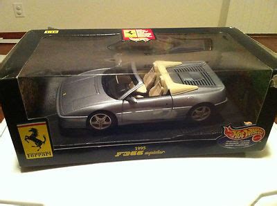 Scale Hot Wheels Ferrari F Spider Silver