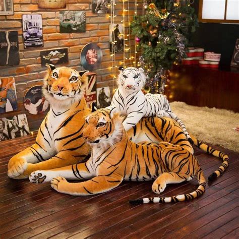 Large Tiger Stuffed Animal 85cm Hobbies And Toys Toys And Games On