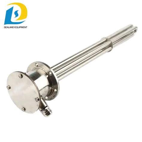 220V 15kw SUS304 Flange Type Heating Element 250 V Flanged Immersion