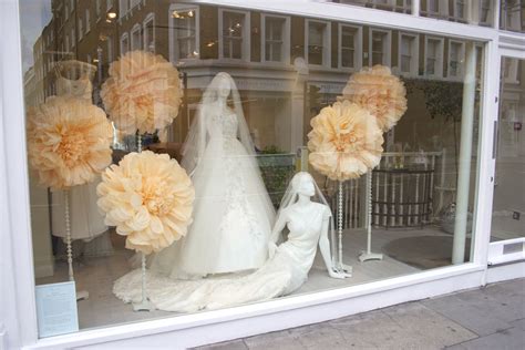 Phillipa Lepley Windows Bridal Shop Decor Bridal Shop