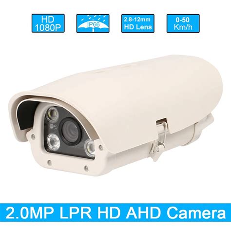 1080P 2MP 2 8 12mm Lens Vehicles License Number Plate Recognition AHD