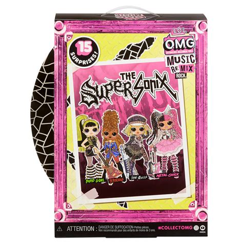 Lol Surprise Omg Remix Rock Fame Queen Fashion Doll With 15 Surprises Toys R Us Canada