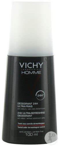 Vichy Homme Deo Zerstäuber Ultra Frisch 100ml Newpharma