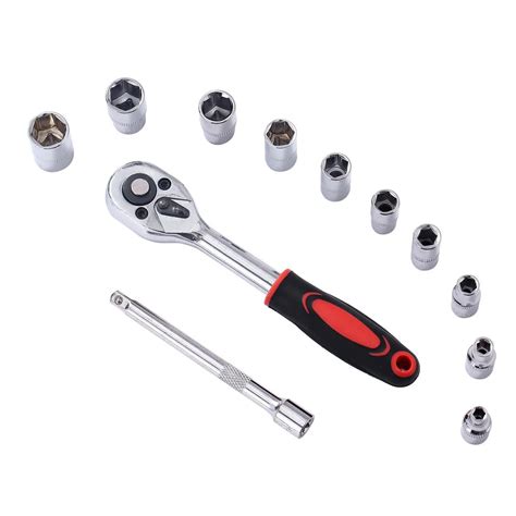 Pcs Steel Ratchet Torque Wrench Set With Plastic Handle