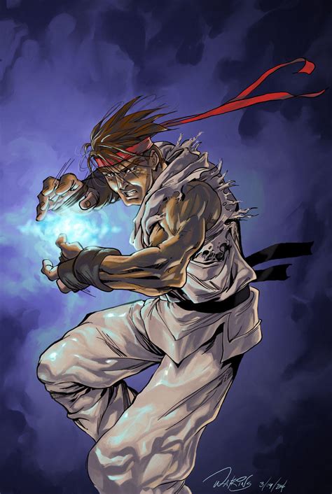 Ryus Hadouken By Flatliner74 On Deviantart