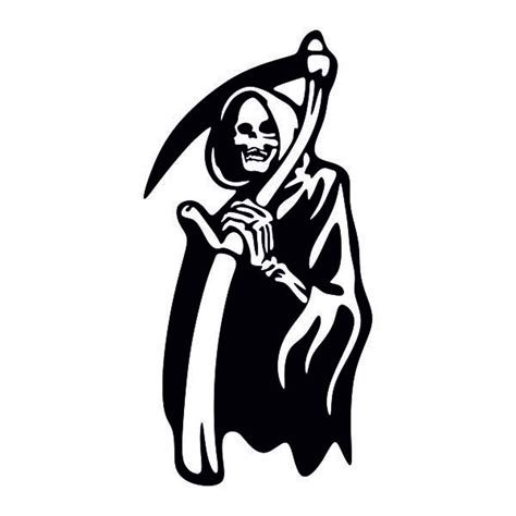 Grim Reaper Cuttable Design PNG DXF SVG Eps File For Etsy