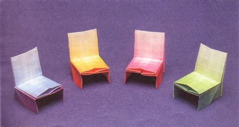 Chair Origami