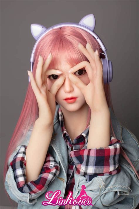 148cm Delicate Girl Silicone Head Sex Doll Extra Silicone Head
