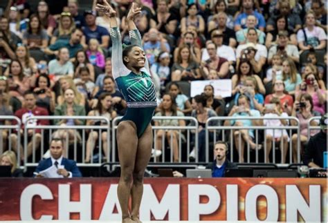 Simone Biles Makes History With 6th Title And First Ever Move On Floor