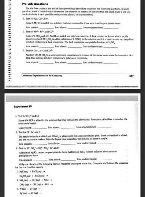 Solved Pre Lab Questions Use The Flow Charts At The End Of