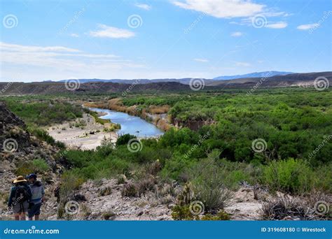 Big Bend National Park With People Walking Around Editorial Image