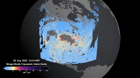 Nasa Air Pollution Map Louisiana