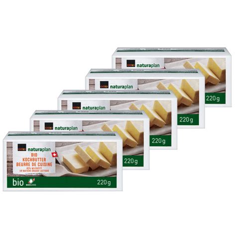 Naturaplan Bio Beurre De Cuisine 5x 220g Acheter à Prix Réduit Coopch