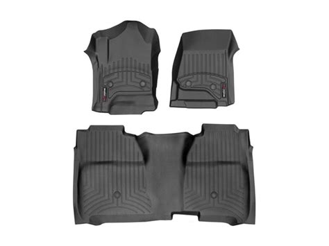 Weathertech Floorliners Black Front And Rear Fits Vehicles Wvinyl