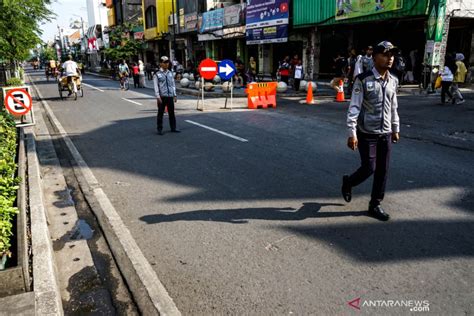 Uji Coba Semi Pedestrian Jalan Malioboro Antara News