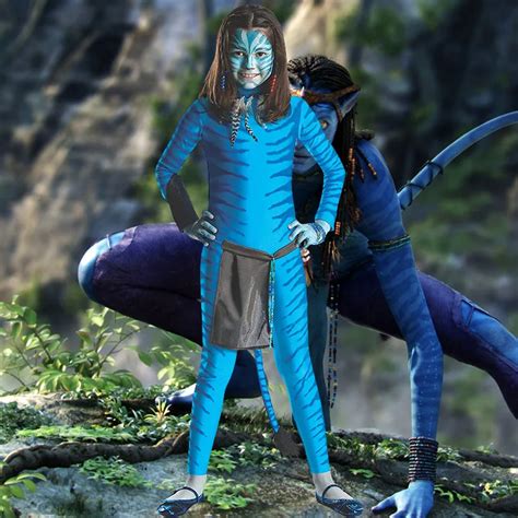 Disfraces De Cosplay De Avatar Para Niñosmono De Jack Sully Neytiri