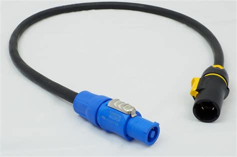 Neutrik Powercon True Male To Powercon Blue Extension Cable C