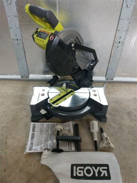 Ryobi 9 Amp 7 1 4 Compound Miter Saw