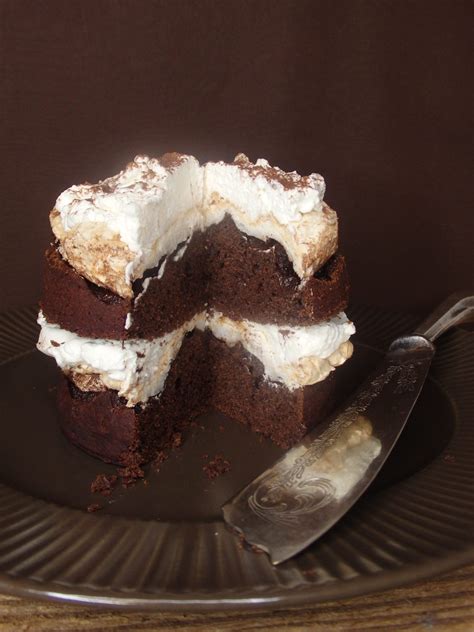 TORTA MERINGATA AL CIOCCOLATO E PANNA CUCINAATINTAUNITA