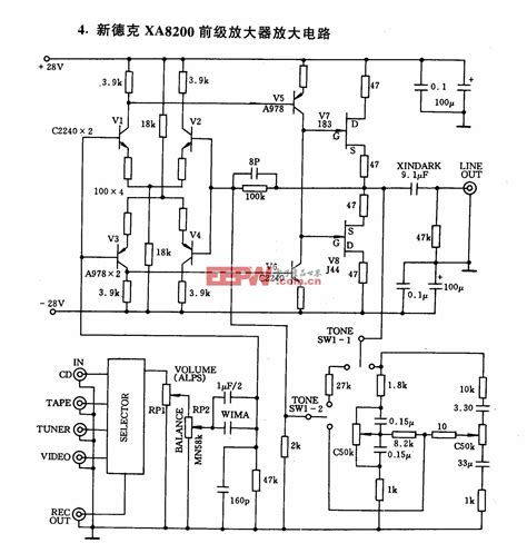 前级放大器电路图 电子管前级电路图 前级电路图 大山谷图库