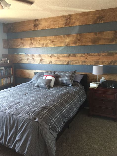 Accent Wall Bedroom Wood